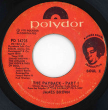 画像をギャラリービューアに読み込む, James Brown - The Payback (Part 1) / (Part 2) (7 inch Record / Used)
