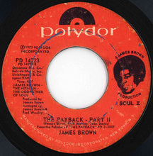 画像をギャラリービューアに読み込む, James Brown - The Payback (Part 1) / (Part 2) (7 inch Record / Used)
