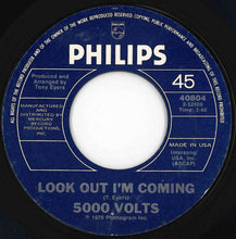 画像をギャラリービューアに読み込む, 5000 Volts - Bye Love / Look Out I'm Coming (7 inch Record / Used)
