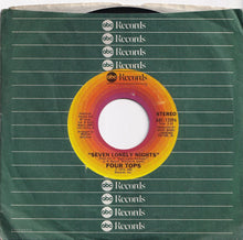 画像をギャラリービューアに読み込む, Four Tops - Seven Lonely Nights / I Can't Hold On Much Longer (7 inch Record / Used)
