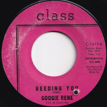 画像をギャラリービューアに読み込む, Googie Rene Combo - Smokey Joe's La La / Needing You (7 inch Record / Used)

