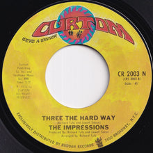画像をギャラリービューアに読み込む, Impressions - Something's Mighty, Mighty Wrong / Three The Hard Way (7 inch Record / Used)
