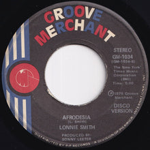 画像をギャラリービューアに読み込む, Lonnie Smith - Afrodesia / (Disco Version) (7 inch Record / Used)
