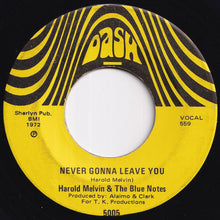 画像をギャラリービューアに読み込む, Harold Melvin &amp; The Blue Notes - Never Gonna Leave You / Hot Chills Cold Thrills &amp; Fever (7 inch Record / Used)
