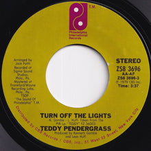画像をギャラリービューアに読み込む, Teddy Pendergrass - Turn Off The Lights / If You Know Like I Know (7 inch Record / Used)
