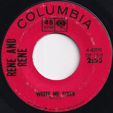 画像をギャラリービューアに読み込む, Rene And Rene - Angelito / Write Me Soon (7 inch Record / Used)
