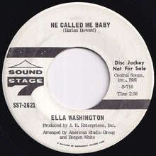 画像をギャラリービューアに読み込む, Ella Washington - He Called Me Baby / He Called Me Baby (7 inch Record / Used)
