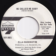画像をギャラリービューアに読み込む, Ella Washington - He Called Me Baby / He Called Me Baby (7 inch Record / Used)
