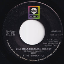画像をギャラリービューアに読み込む, Ruby &amp; The Romantics - Twilight Time / Una Bella Brazilian Melody (7 inch Record / Used)
