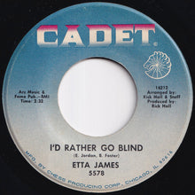 画像をギャラリービューアに読み込む, Etta James - Tell Mama / I'd Rather Go Blind (7 inch Record / Used)
