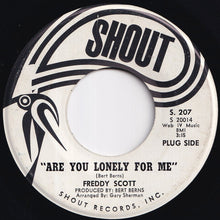 画像をギャラリービューアに読み込む, Freddy Scott - Are You Lonely For Me / Where Were You (7 inch Record / Used)
