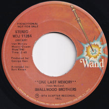 Load image into Gallery viewer, Smallwood Brothers - One Last Memory (Stereo) / (Mono) (7 inch Record / Used)

