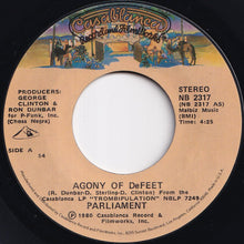 画像をギャラリービューアに読み込む, Parliament - Agony Of Defeet / The Freeze (Sizzaleenmean) (7 inch Record / Used)
