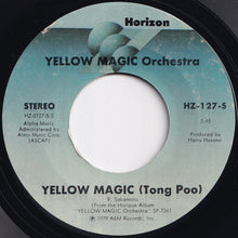 Load image into Gallery viewer, Yellow Magic Orchestra - Computer Game (Theme From The Circus) / Yellow Magic (Tong Poo) (7 inch Record / Used)
