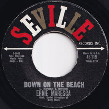 Load image into Gallery viewer, Ernie Maresca - Down On The Beach / Mary Jane (7 inch Record / Used)
