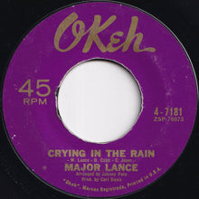 Load image into Gallery viewer, Major Lance - Hey Little Girl / Crying In The Rain (7 inch Record / Used)
