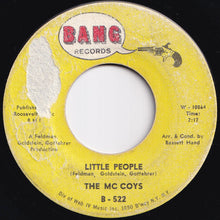 Load image into Gallery viewer, Mc Coys - Come On Let's Go / Little People (7 inch Record / Used)
