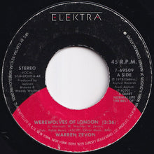 画像をギャラリービューアに読み込む, Warren Zevon - Werewolves Of London / Jesus mentioned (7 inch Record / Used)
