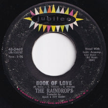 Load image into Gallery viewer, Raindrops - Book Of Love / I Won't Cry (7 inch Record / Used)
