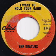 画像をギャラリービューアに読み込む, Beatles - I Want To Hold Your Hand / I Saw Her Standing There (7 inch Record / Used)
