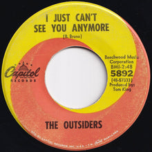 画像をギャラリービューアに読み込む, Outsiders - Gotta Leave Us Alone / I Just Can't See You Anymore (7 inch Record / Used)
