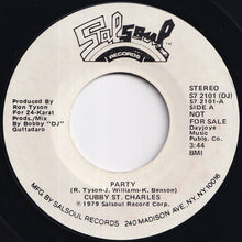 Load image into Gallery viewer, Cubby St. Charles - Party (Stereo) / (Mono) (7 inch Record / Used)
