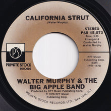 画像をギャラリービューアに読み込む, Walter Murphy &amp; The Big Apple Band - A Fifth Of Beethoven / California Strut (7 inch Record / Used)
