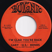 画像をギャラリービューアに読み込む, Gary (U.S.) Bonds - I'm Glad You're Back / Funky Lies (7 inch Record / Used)
