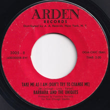 画像をギャラリービューアに読み込む, Barbara And The Uniques - You Make Me Feel So Young Again / Take Me As I Am (Don't Try To Change Me) (7 inch Record / Used)
