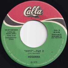 画像をギャラリービューアに読み込む, Hosanna - Hipit Part 1 / Part 2 (7 inch Record / Used)
