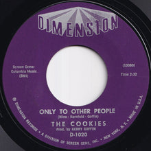 画像をギャラリービューアに読み込む, Cookies - Girls Grow Up Faster Than Boys / Only To Other People (7 inch Record / Used)

