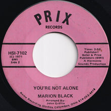 画像をギャラリービューアに読み込む, Marion Black - I'm Gonna Get Loaded / You're Not Alone (7 inch Record / Used)
