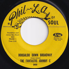 画像をギャラリービューアに読み込む, Fantastic Johnny C - Boogaloo Down Broadway / Look What Love Can Make You Do (7 inch Record / Used)
