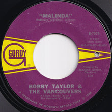 画像をギャラリービューアに読み込む, Bobby Taylor &amp; The Vancouvers - Malinda / It's Growing (7 inch Record / Used)
