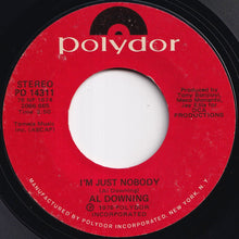 画像をギャラリービューアに読み込む, Al Downing - I Love To Love / I'm Just Nobody (7 inch Record / Used)
