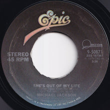 画像をギャラリービューアに読み込む, Michael Jackson - She's Out Of My Life / Get On The Floor (7 inch Record / Used)
