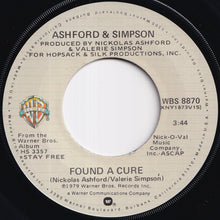 Load image into Gallery viewer, Ashford &amp; Simpson - Found A Cure / You Always Could (7 inch Record / Used)
