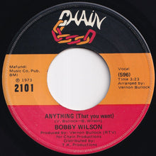 画像をギャラリービューアに読み込む, Bobby Wilson - Here Is Where The Love Is / Anything (That You Want) (7 inch Record / Used)

