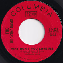 画像をギャラリービューアに読み込む, Buckinghams - Don't You Care / Why Don't You Love Me (7 inch Record / Used)
