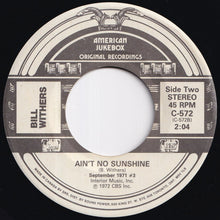 画像をギャラリービューアに読み込む, Bill Withers - Use Me / Ain't No Sunshine (7 inch Record / Used)
