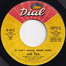 画像をギャラリービューアに読み込む, Joe Tex - You Said A Bad Word  / It Ain't Gonna Work Baby (7 inch Record / Used)
