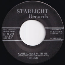 画像をギャラリービューアに読み込む, Tokens - Come Dance With Me / Doom Lang (7 inch Record / Used)

