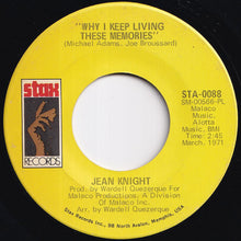画像をギャラリービューアに読み込む, Jean Knight - Mr. Big Stuff / Why I Keep Living These Memories (7 inch Record / Used)
