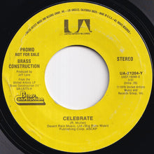 Load image into Gallery viewer, Brass Construction - Celebrate (Stereo) / (Mono) (7 inch Record / Used)
