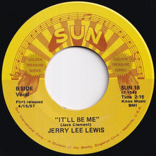 画像をギャラリービューアに読み込む, Jerry Lee Lewis - Whole Lotta Shakin' Going On / It'll Be Me  (7 inch Record / Used)
