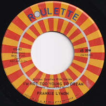 画像をギャラリービューアに読み込む, Frankie Lymon - I'm Not Too Young To Dream / Share (7 inch Record / Used)
