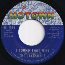 Load image into Gallery viewer, Jackson 5 - The Love You Save / I Found That Girl (7 inch Record / Used)
