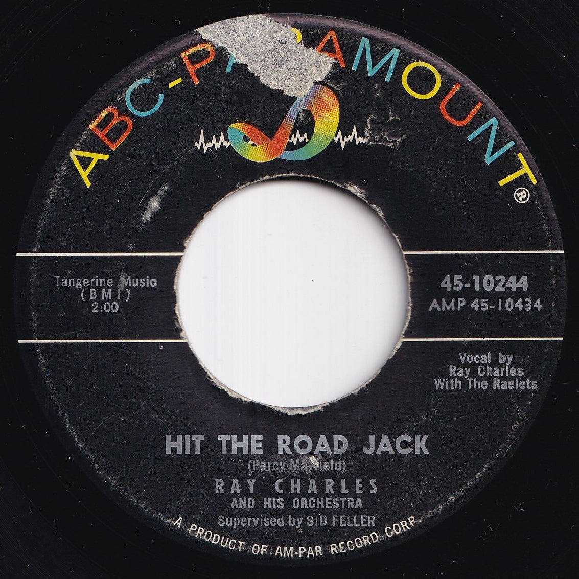 Ray Charles And His Orchestra - Hit The Road Jack / The Danger