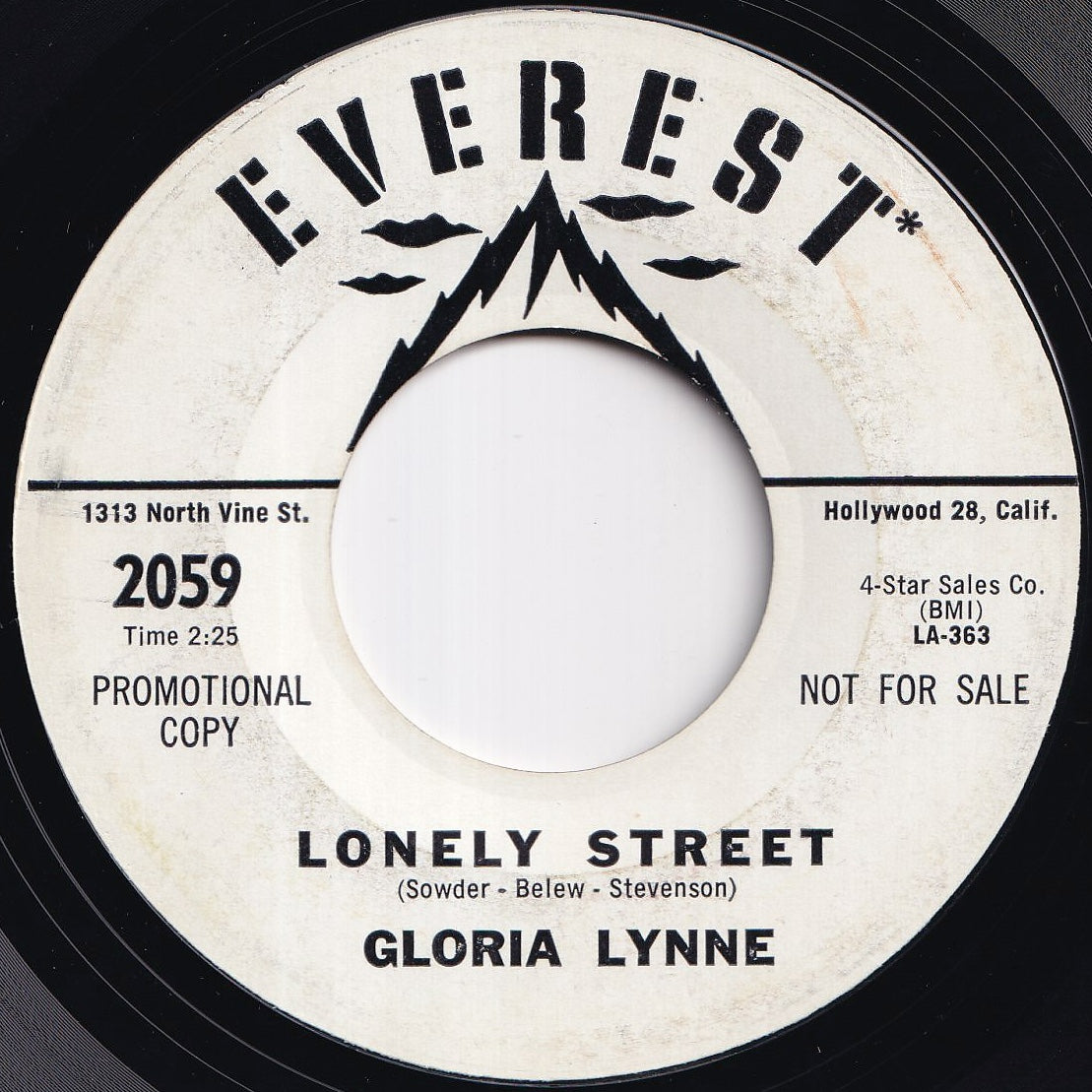Gloria Lynne - Lonely Street / Try A Little Tenderness (7 inch