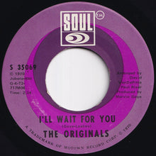 画像をギャラリービューアに読み込む, Originals - The Bells / I'll Wait For You (7 inch Record / Used)
